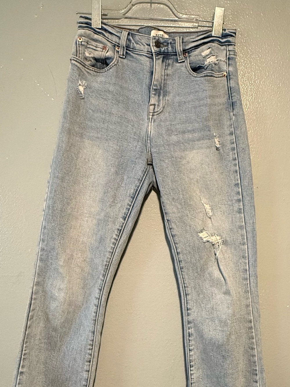 PISTOLA Light Wash Distressed Women’s Jeans SIZE 28 - Picture 5 of 8